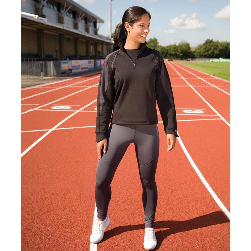 Women's Spiro sprint pants - Black S